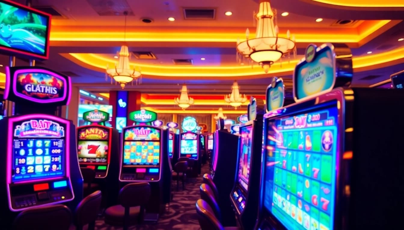 Experience thrilling wins at a casino online schweiz with vibrant slot machines and an inviting atmosphere.