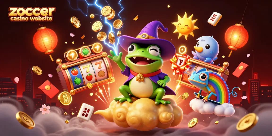 Zoccer Casino Website lädt Spieler mit einem aufregenden Spielautomaten-Erlebnis ein, um große Gewinne zu erzielen.