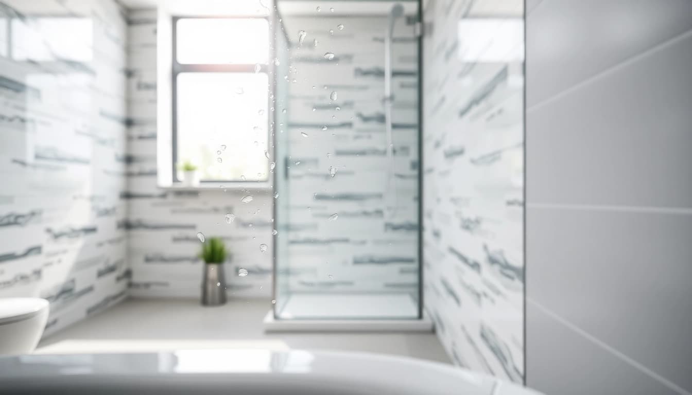 Entdecken Sie die elegante duschkabine 90x90 komplett in einem modernen Badezimmer-Design.