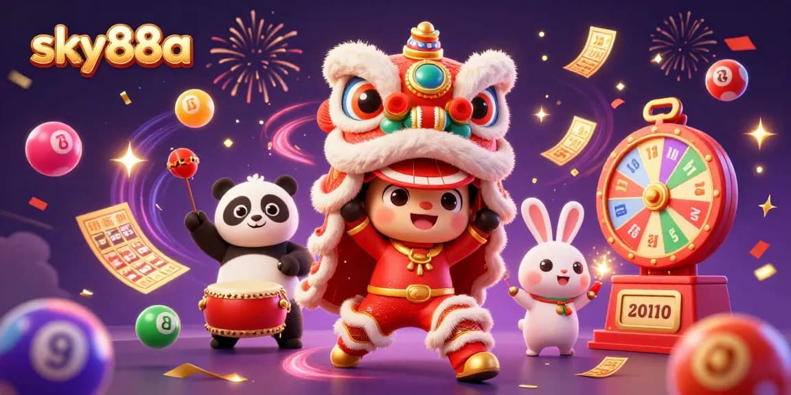 Experience vibrant celebrations with sky88a as characters win big in a festive casino atmosphere.