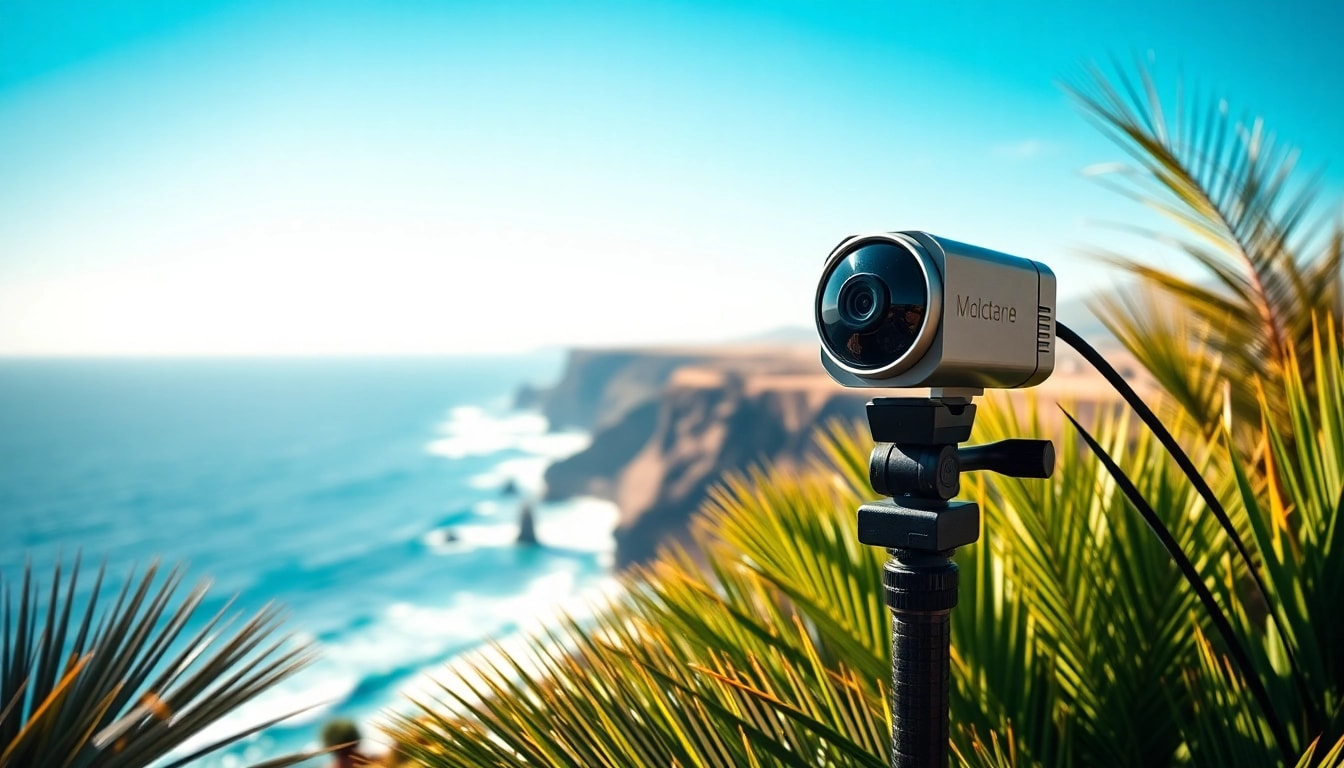 Live Gran Canaria webcam with stunning coastal views capturing the beauty of the island.