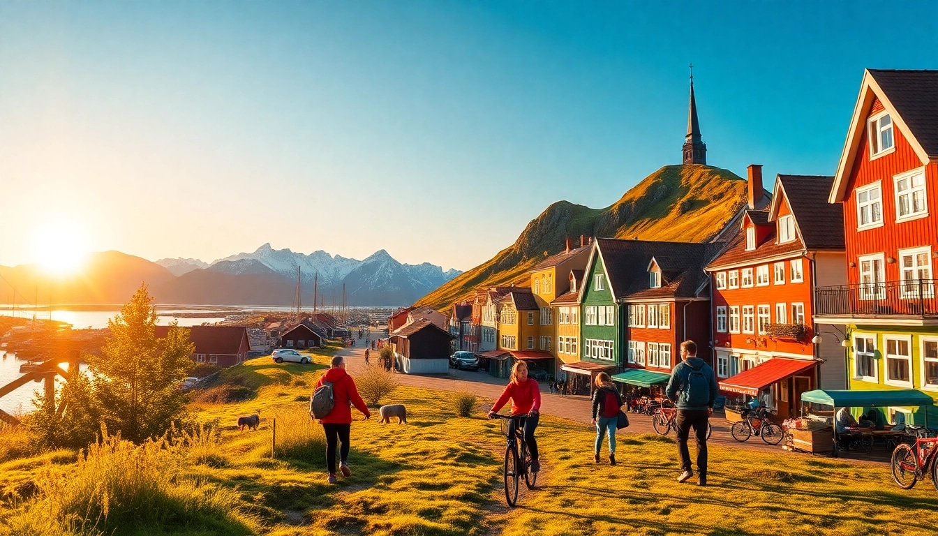 Atemberaubende skandinavische Landschaften mit Familienabenteuern, basierend auf Skandinavien-Reisetipps.