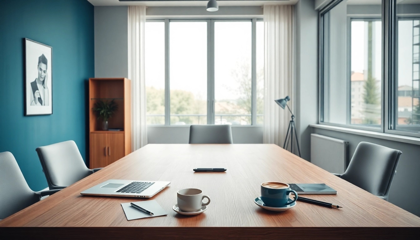 Professioneller Headhunter Saarbrücken bei der Arbeit in einem modernen Büro mit Laptop und Organigramm.