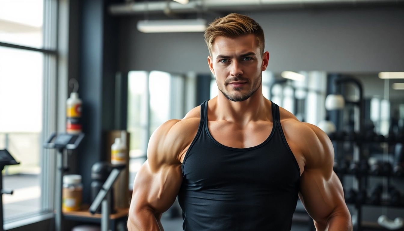 Muskelaufbau mit Unique Pharma Steroids im Bodybuilding.