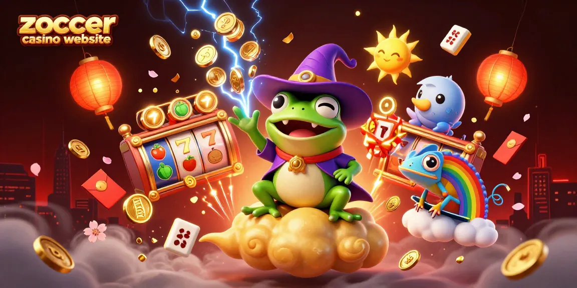 Zoccer Casino Website lädt Spieler mit einem aufregenden Spielautomaten-Erlebnis ein, um große Gewinne zu erzielen.