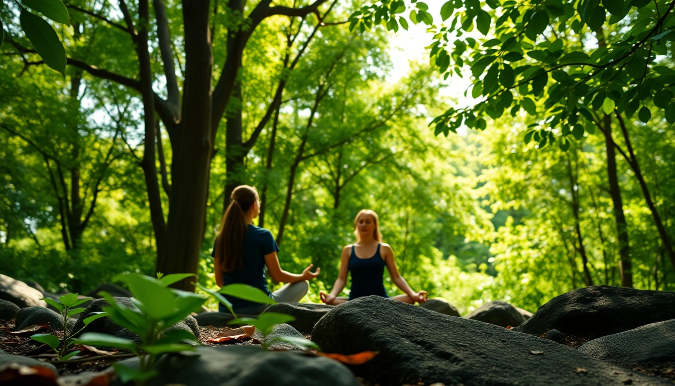 Besonders wichtig ist die ruhige Umgebung während der Meditation im Wald.