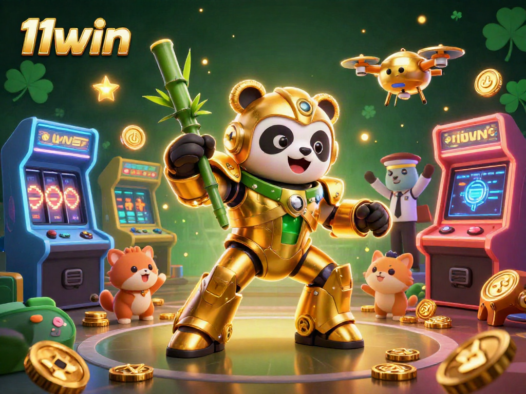 Engage in thrilling games at 11win with exciting mech-suits and vibrant arcade elements.