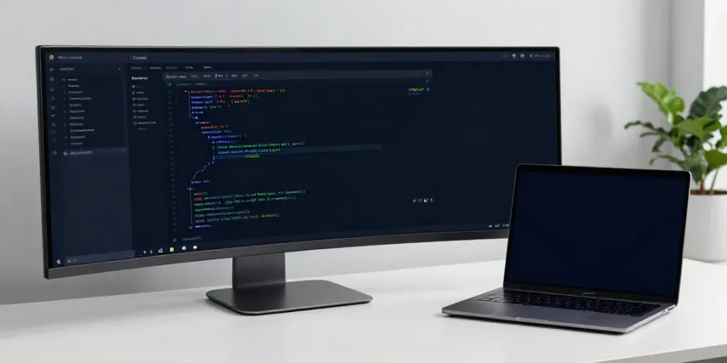 Geschäftskonto GmbH eröffnen mit digitaler Banksoftware und moderner Benutzeroberfläche.
