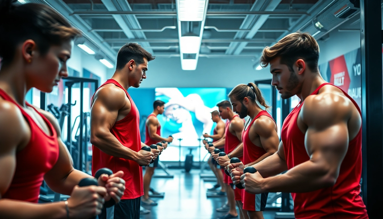 Trenbolon kaufen für sportliche Leistungssteigerung in einem modernen Fitnessstudio.