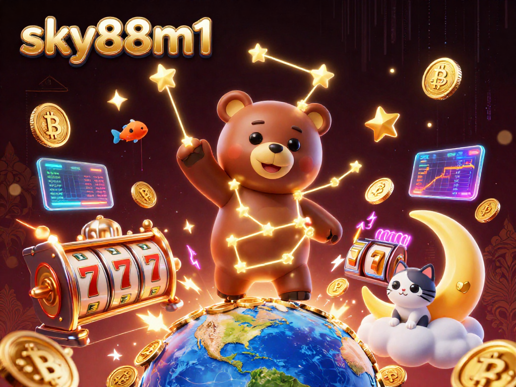 Engage in thrilling gameplay at sky88m1 while scooping rewards from a vibrant 3D casino world.