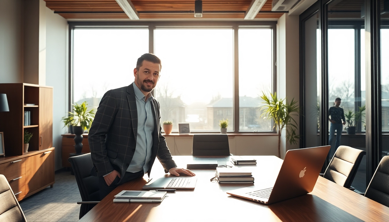 Headhunter Monchengladbach im modernen Büro bei der Arbeit mit Lebensläufen