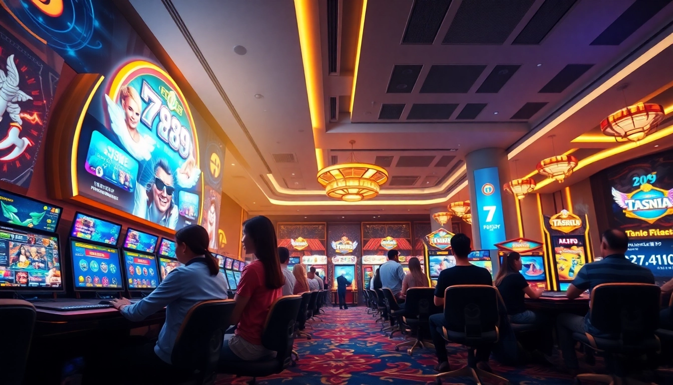 789club đánh giá - Engaging gaming environment at 789Club showcasing vibrant graphics and community interaction.