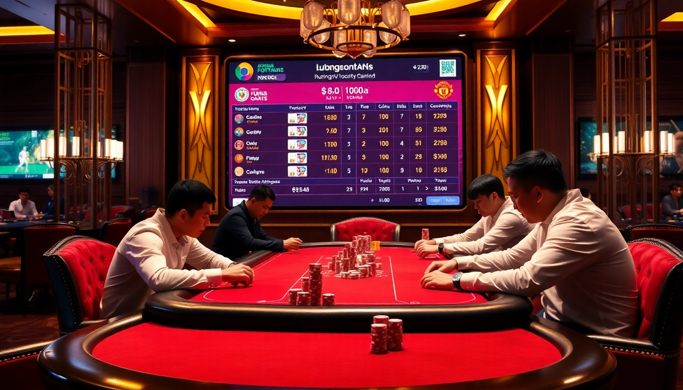 Experience thrilling poker action at https://luongsontv23.com/ with vibrant casino ambiance and luxury.
