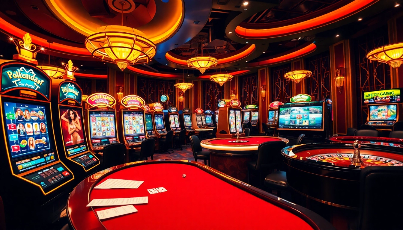 Exciting players engaging in the c168 game with vibrant casino elements.