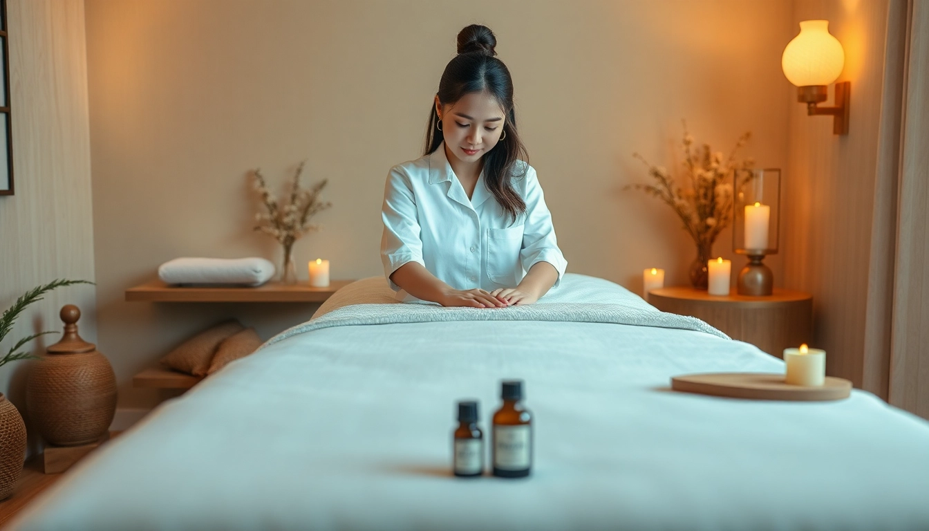 전문 치료사와 함께 아늑한 환경에서 편안한 오산출장마사지 세션.